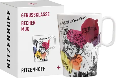 Productafbeelding van Genussklasse Koffiebeker #4 Van Lenka Kühnertová