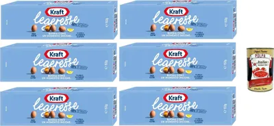 Produktbild von Kraft Leggeresse Tubo Mayonnaise fettarm mayo würzen soße Salad sauce 6x 150ml + Italian Gourmet polpa 400g