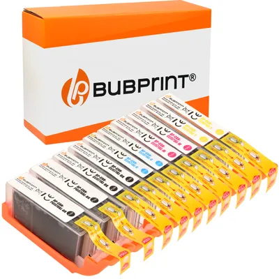 Produktbild von 10 Druckerpatronen kompatibel für Canon PGI-570 CLI-571 XL set Multipack