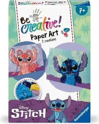 Productafbeelding van Kreatieve set Quilling, 2 afbeeldingen, kleurrijk papier, vanaf 7 jaar, Ravensburger