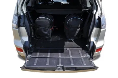 Produktbild von Mitsubishi Outlander 2006-2012 Kofferraumtaschen Set 5 Stk