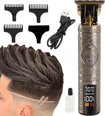 Obrázek produktu pro Zastřihovač vousů holičský stroj na úpravu vlasů usb