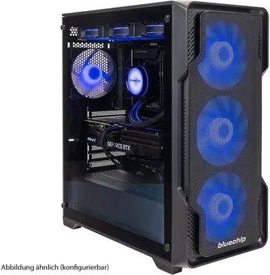 Produktbild von bluechip GAMINGline T7800 – AMD Ryzen 7 7700X, 16 GB RAM, 1 TB NVMe SSD, GeForce RTX 5060 Ti, Windows 11 Pro