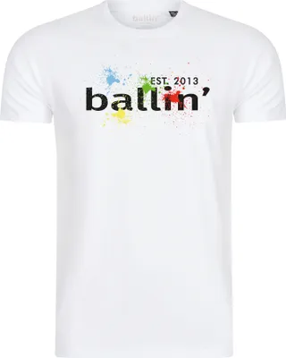 Produktbild von Ballin Est. 2013 Paint Splatter Tee  Weiss - Große XL