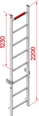 Produktbild von Hymer Einstiegshilfe ausziehbar Alu