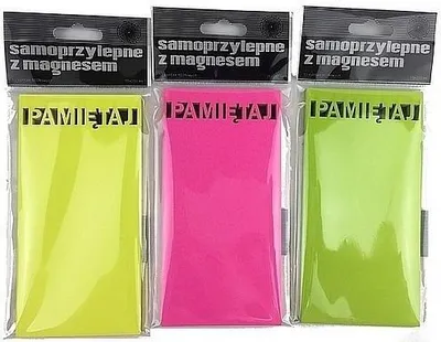 Zdjęcie produktu dla Karteczki elektrostatyczne 75x75mm 100K Pamiętaj