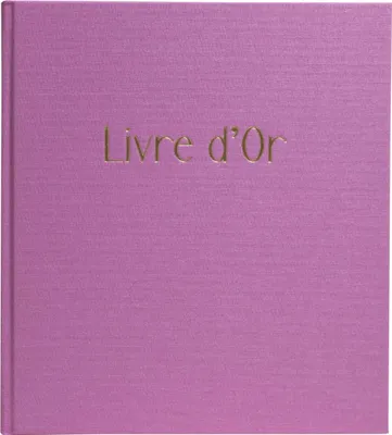 Image de Exacompta Livre d'or 140 pages tranche or Pop'N Co Lilas 47790E