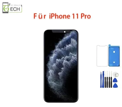 Produktbild von Für iPhone 11 Pro LCD Display Touchscreen Bildschirm Schutzglas Werkzeuge