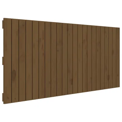 Produktbild von vidaXL Wand-Kopfteil Honigbraun 140x3x60 cm Massivholz Kiefer