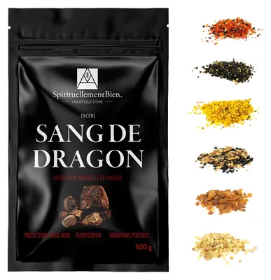 Räucherharz Drachenblut 100 g – Schutz & Reinigung