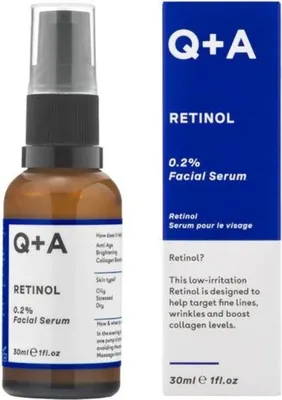 Produktbild von Q+A Retinol Facial Serum with Bisabolol and Squalane 30ml
