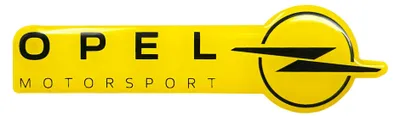 Immagine prodotto di Emblema Opel Motorsport adesivo 3D, 38 x 90 mm, giallo