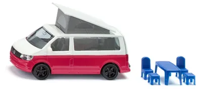Zdjęcie produktu dla Siku VW T6 California, Model ciężarówki / ciągnika, Wstępnie zmontowany, 1:50, Volkswagen T6 California, Każda płeć, Metal, Plastik