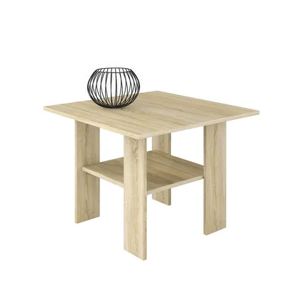 Productafbeelding van Meblando "T002" Stijlvolle salontafel, bijzettafel, voor de woonkamer, kleur: Sonoma-eik