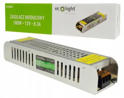 Immagine prodotto di Alimentatore modulare a LED slim 100W 12V