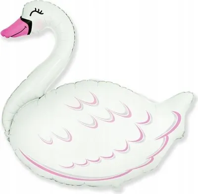 Produktbild von 14 Zoll FX-Folienballon - Schwan