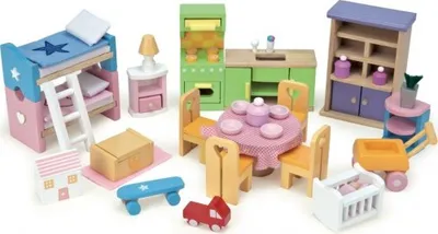Obrázok produktu pre Le Toy Van Doll House Starter Furniture, 3 rok / roky