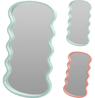 Produktbild von Spiegel in Wellenform 55x30x2,5cm