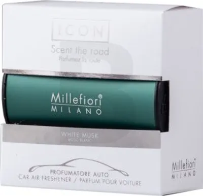 Zdjęcie produktu dla Millefiori Milano Icon Car Air Freshener White Musk Classic
