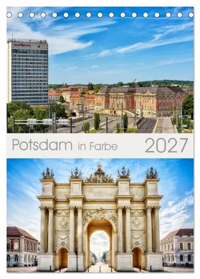 Productafbeelding van Potsdam in kleur (tafelkalender 2027, formaat DIN A5, staand), CALVENDO maandkalender