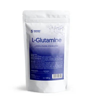 Produktbild von L-Glutamin Pulver 500 g 5000 mg Aminosäure Regeneration Muskelaufbau