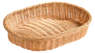 Produktbild von Brot- und Obskorb, Kunststoff, natur