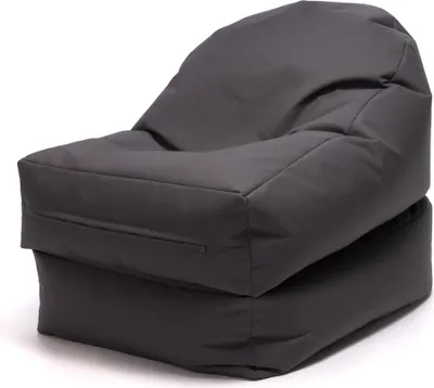 Produktbild von Ecopuf Sitzsack Bean Bag Bodensessel Outdoor 60 x 90 / 175 cm Solaya  Graphit