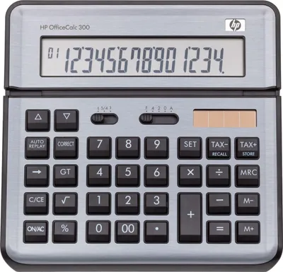 Produktbild von HP-OfficeCalc 300 anzeigender Tischrechner