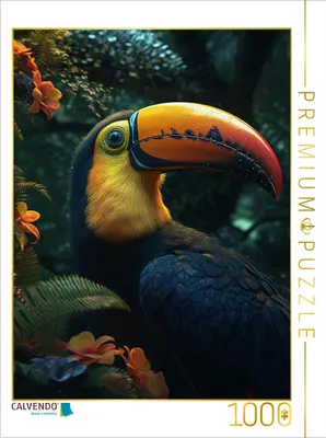 Produktbild von CALVENDO Puzzle Toukan | 1000 Teile Lege-Größe 64x48cm Foto-Puzzle für glückliche Stunden