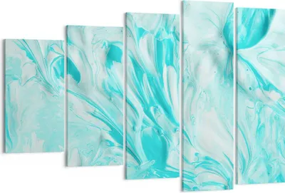 Produktbild von Bild auf Leinwand - Leinwandbild - Blume Abstraktion - 150x100cm - Wand Bild - Wanddeko - Leinwanddruck - Bilder - Kunstdruck - Wanddekoration - Leinwand bilder - Wandkunst - EG150x100-3827