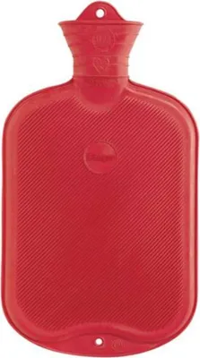 Produktbild von Wärmflasche Sänger 2 Liter beidseitige Lamellen Rot
