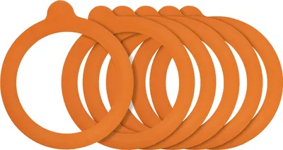 Productafbeelding van Kilner, set van 6 inzetringen voor het inmaken, geschikt voor potten van 0,35 tot 2 liter