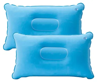 Imagen del producto de Almohada inflable para viajes, suave, 34 x 22 cm, cojín para el cuello para usar en viajes