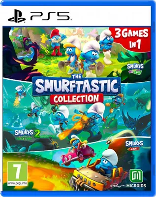 Produktbild von Microids The Smurfs – Mission Vileaf Smurftastic Edition PS5, PlayStation 5, Multiplayer-Modus, E (Jeder)