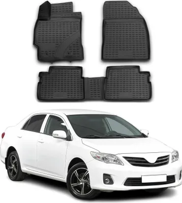 Immagine prodotto di 2006-2013 Toyota Corolla Fußmatten TPE Schwarz 4 tlg