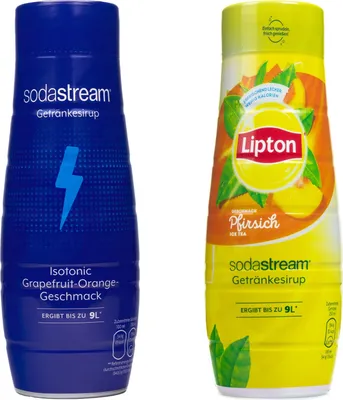 Image de Sirup Sodastream Isotonic Lipton Peach , 440 ml, 2 cous cous