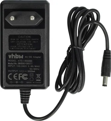 Produktbild von vhbw Netzteil kompatibel mit Asus Eee PC 1000HV, 1000HG, 1000HE, 1000H, 1000, 1000HA, 1000H Go, 900a, 1000HD, 1002HA, 900 Notebook - 124 cm, 24 W