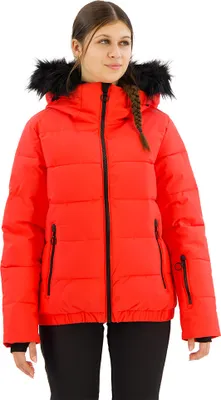 Produktbild von Woman Jacket FIX Hood corallo (B812) 38