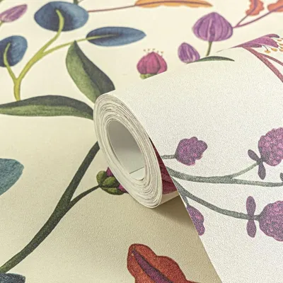 Produktbild von Vliestapete Floral Creme Anna D Andrea A.S. Création 782111 10.05 m x 0.53 m