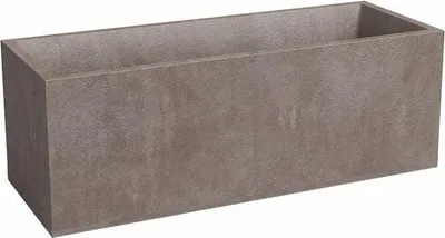 Image de Jardinière ARTEVASI SYDNEY, Plastique Taupe, 80 cm, 57 L, 79.5x29.5x29.5 cm