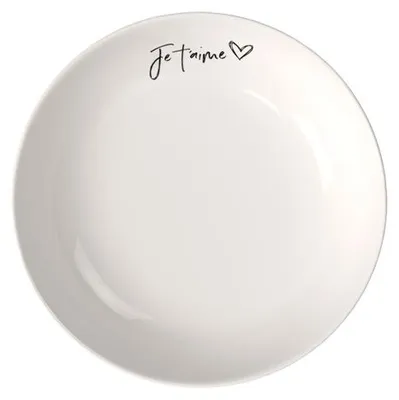 Produktbild von Villeroy & Boch Statement Schale flach je táime 18,5cm