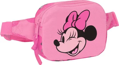 Produktbild von Riñonera Minnie Maus Liebevoll Rosa 14 x 11 x 4 cm