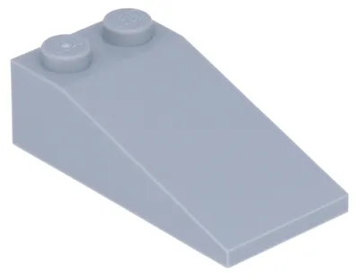Imagen del producto de 2 tejas LEGO 4 x 2 (30363) - Gris claro