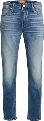 Produktbild von Jack & Jones 12168290, Blau, Jeans, Baumwolle, Elasthan, Nicht bleichen, Nicht im Wäschetrockner trocknen, Nicht chemisch reinigen