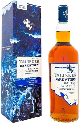 Produktbild von Talisker Dark Storm + Box 1000ml 45,8% Vol.