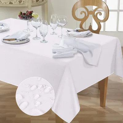 Immagine prodotto di Tovaglia rettangolare lavabile, idrorepellente, di dimensioni 140 x 100 cm, ideale per la cucina e il giardino