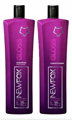 Obrázek produktu pro Fox Gloss Keratin Hair Treatment sada šampon + kondicionér 2×1000 ml