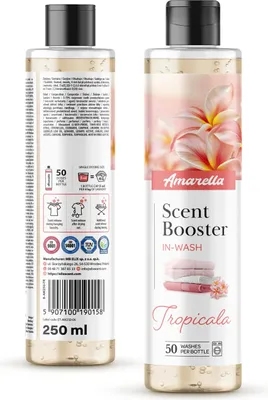 Produktbild von ELIX - AMARELLA Tropicala Wäscheparfüm 250ml - Konzentriert für über 50 Waschgänge - Langanhaltender Frischer Duft Lavendel Orange - für Kleidung und Bettwäsche