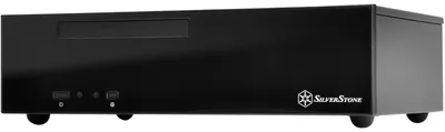 Obrázek produktu pro Silverstone SST-ML09B, HTPC, PC, Černá, Mini-DTX, Mini-ITX, Akrylový, Plast, Ocel, 7 cm