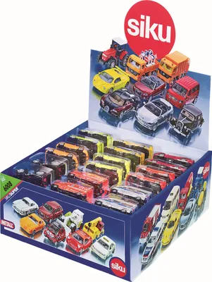 Produktbild von Fahrzeuge sort.Gr.08 SIKU 6008 50St i.Displ.Karton